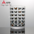 ATO Personalize suco de suco OEM Reutilable Coffee Glass Cup